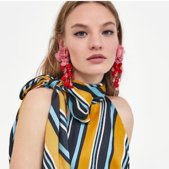 Zara Skirts Brand New With Tags Zara Striped Skirt Set Poshmark